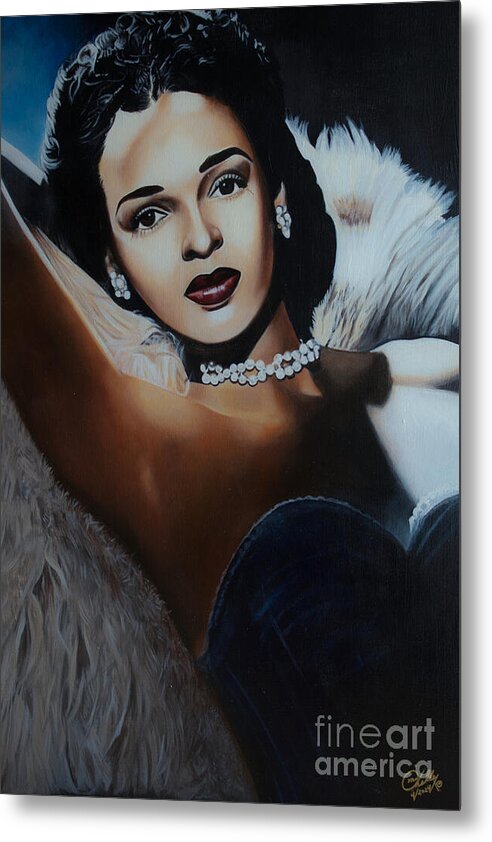 The Legendary Dorothy Dandridge - Metal Print