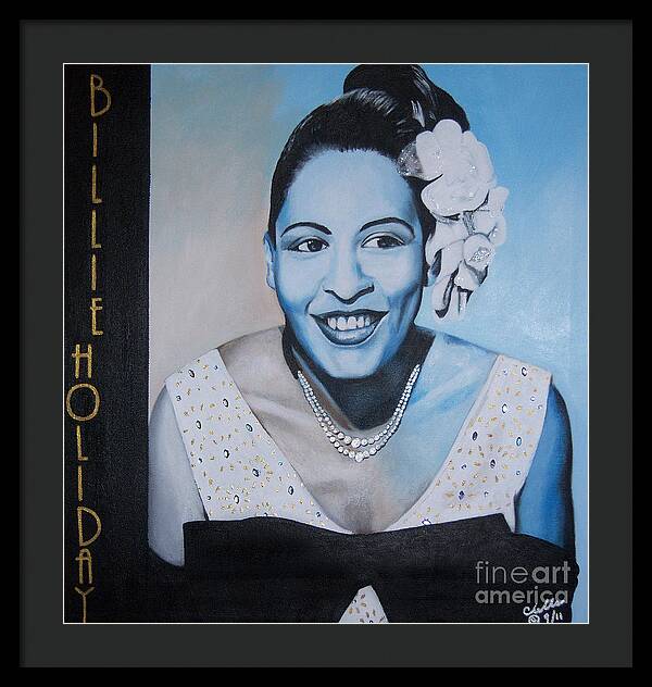 Billie Holiday - Framed Print
