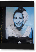 Billie Holiday - Greeting Card