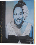 Billie Holiday - Wood Print