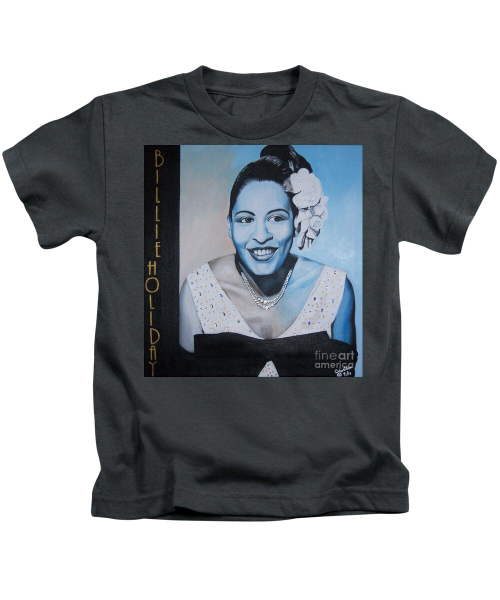 Billie Holiday - Kids T-Shirt