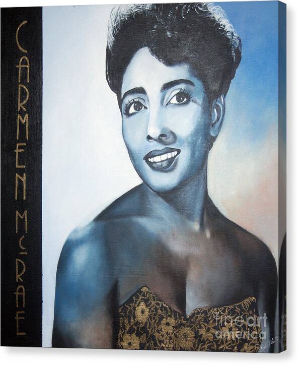 Carmen McRae - Metal Print