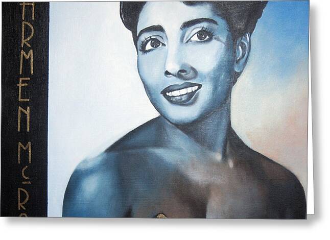 Carmen McRae - Metal Print