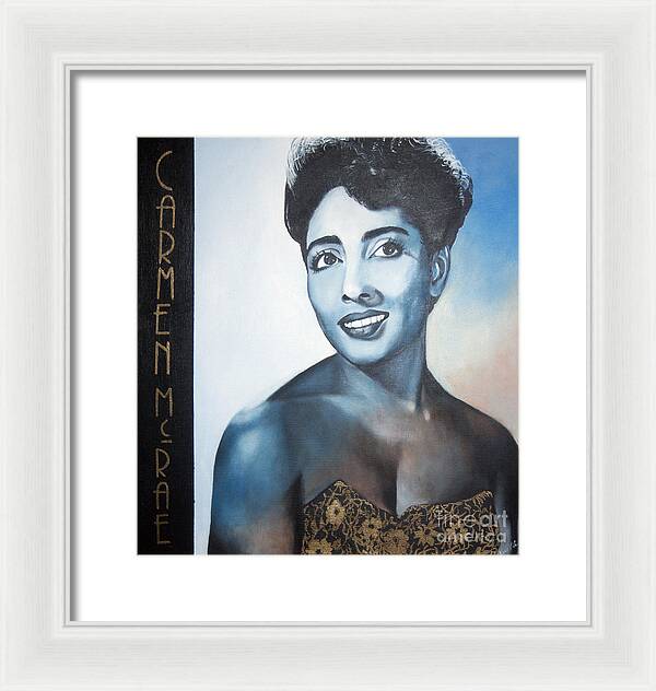 Carmen McRae - Metal Print