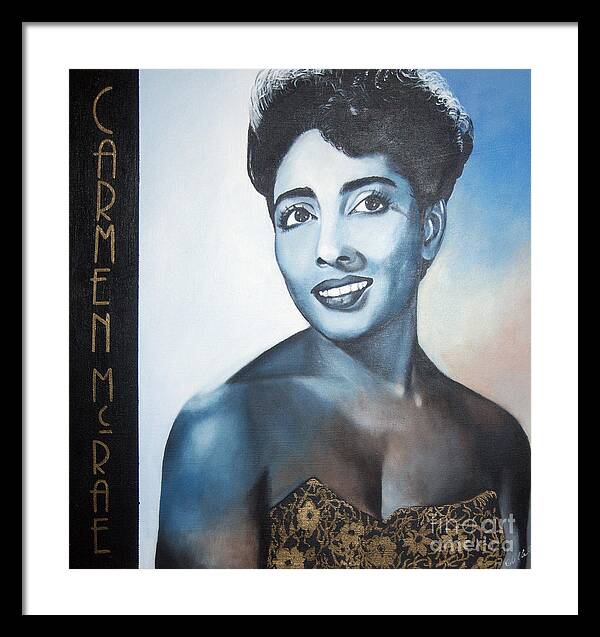 Carmen McRae - Metal Print