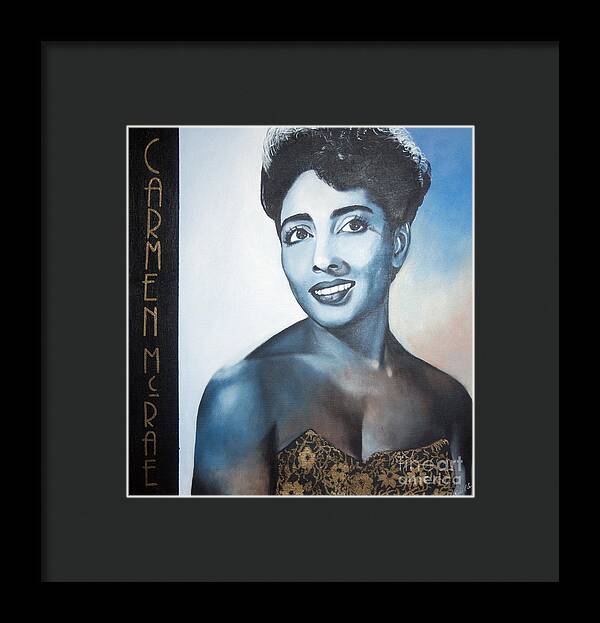 Carmen McRae - Metal Print