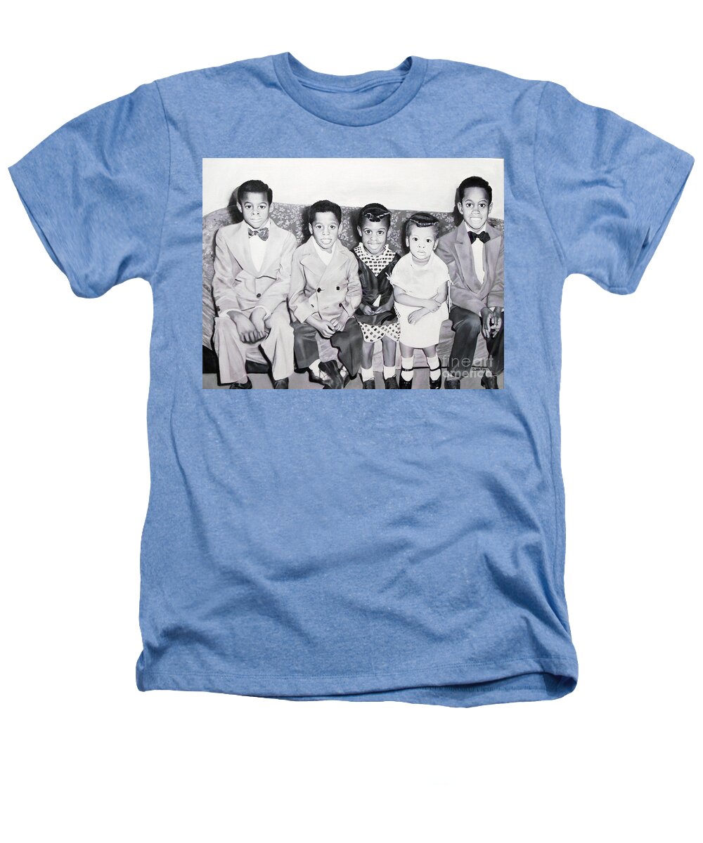 Children Sitting on Sofa - Heathers T-Shirt