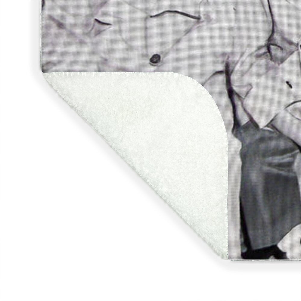 Children Sitting on Sofa - Blanket