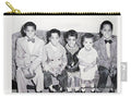 Children Sitting on Sofa - Zip Pouch