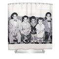 Children Sitting on Sofa - Shower Curtain
