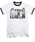 Children Sitting on Sofa - Baseball T-Shirt