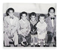 Children Sitting on Sofa - Blanket