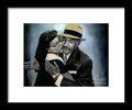 Coretta and Martin - Framed Print