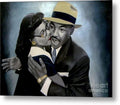 Coretta and Martin - Metal Print