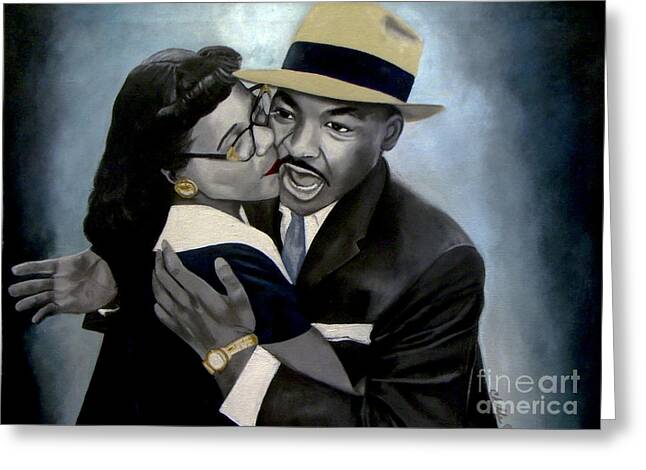 Coretta and Martin - Greeting Card