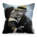 Coretta and Martin - Throw Pillow