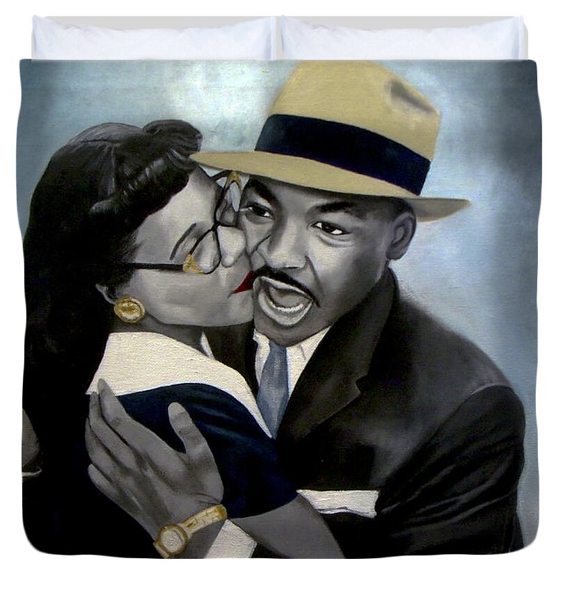 Coretta and Martin - Duvet Cover