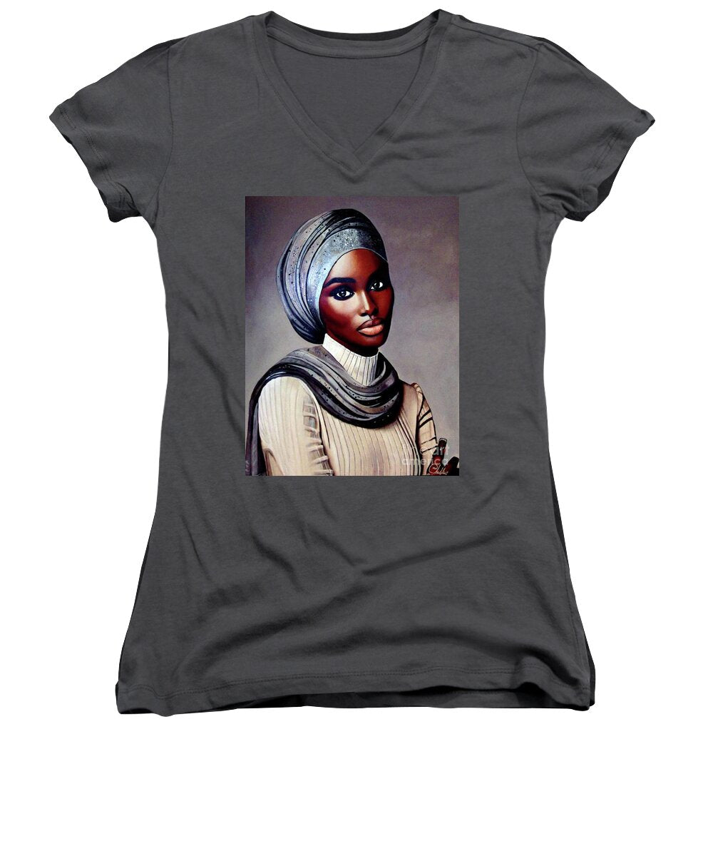 Crowned Covering - Women's V-Neck