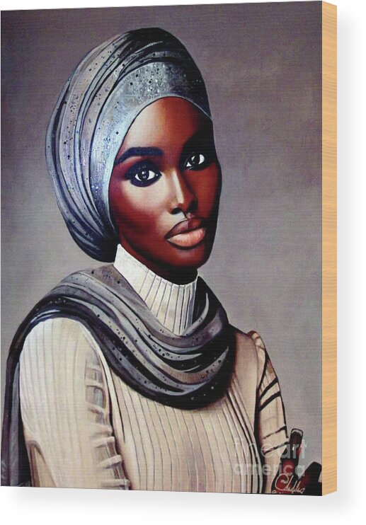 Crowned Covering - Wood Print