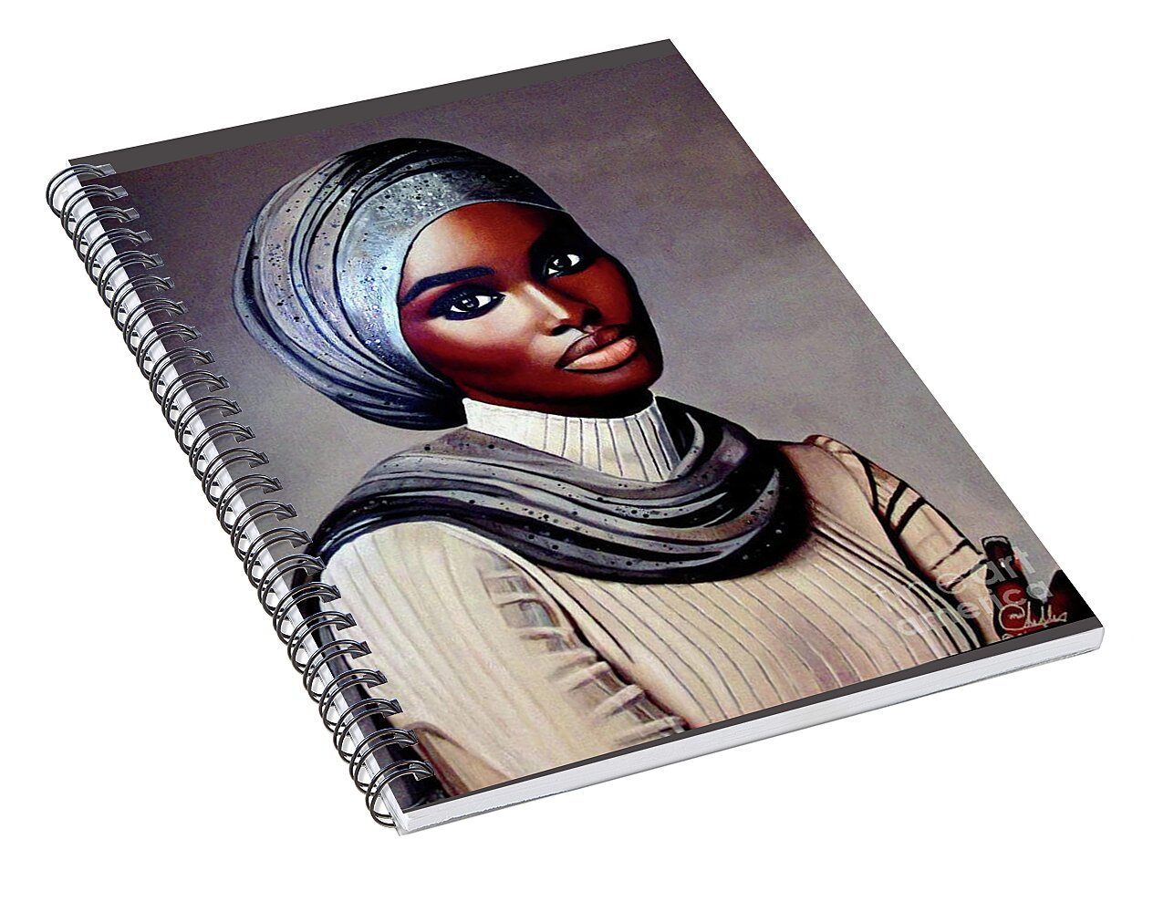 Crowned Covering - Spiral Notebook