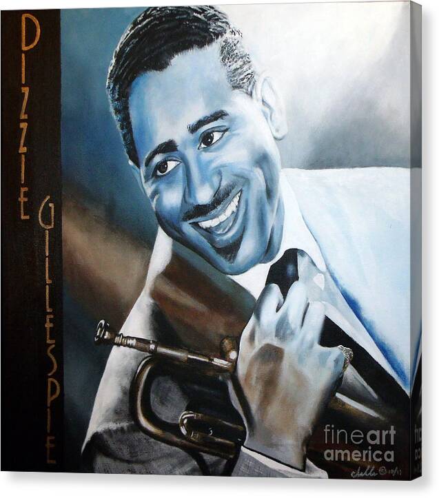 Dizzie Gillespie - Canvas Print