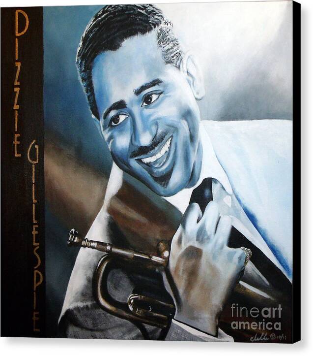 Dizzie Gillespie - Canvas Print