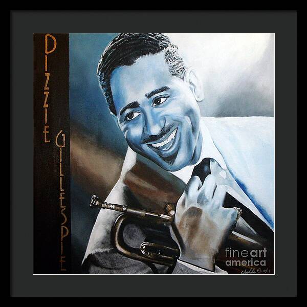 Dizzie Gillespie - Framed Print