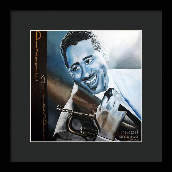 Dizzie Gillespie - Framed Print