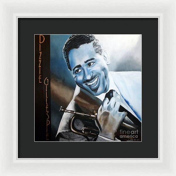 Dizzie Gillespie - Framed Print