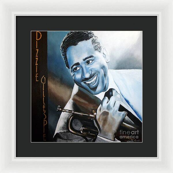 Dizzie Gillespie - Framed Print
