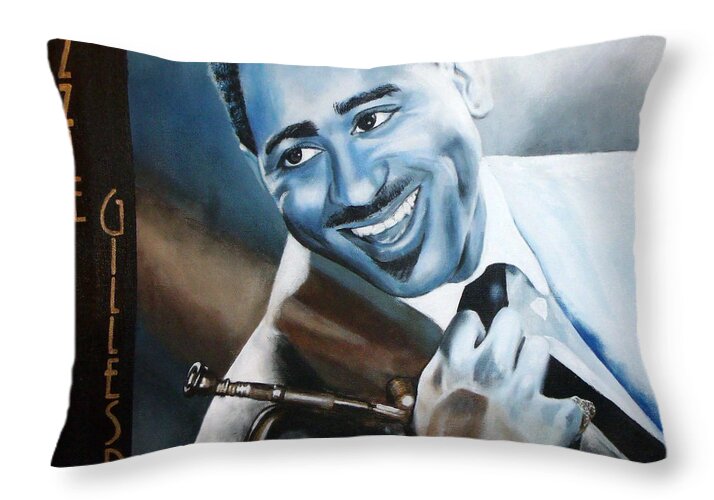 Dizzie Gillespie - Throw Pillow