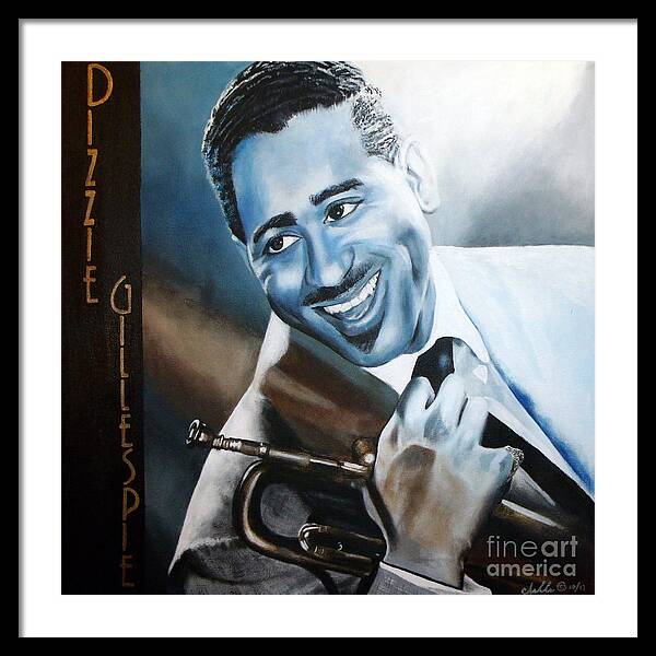 Dizzie Gillespie - Framed Print