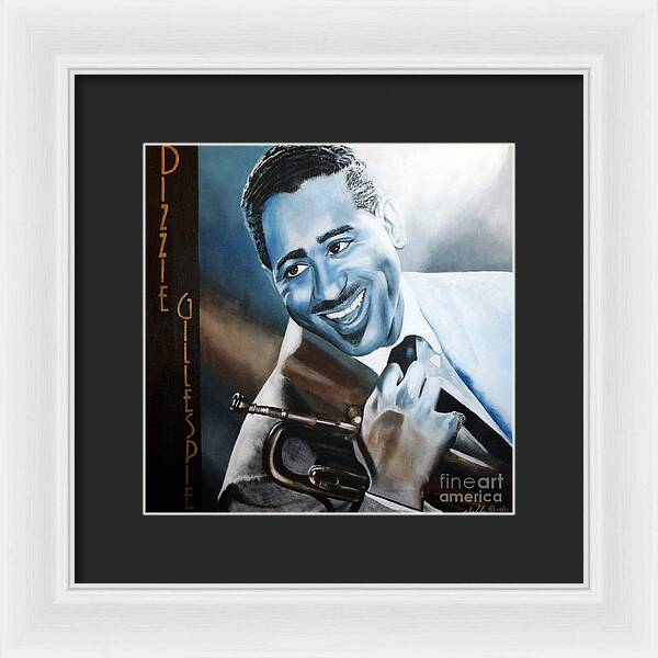 Dizzie Gillespie - Framed Print
