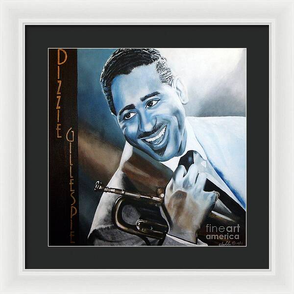 Dizzie Gillespie - Framed Print