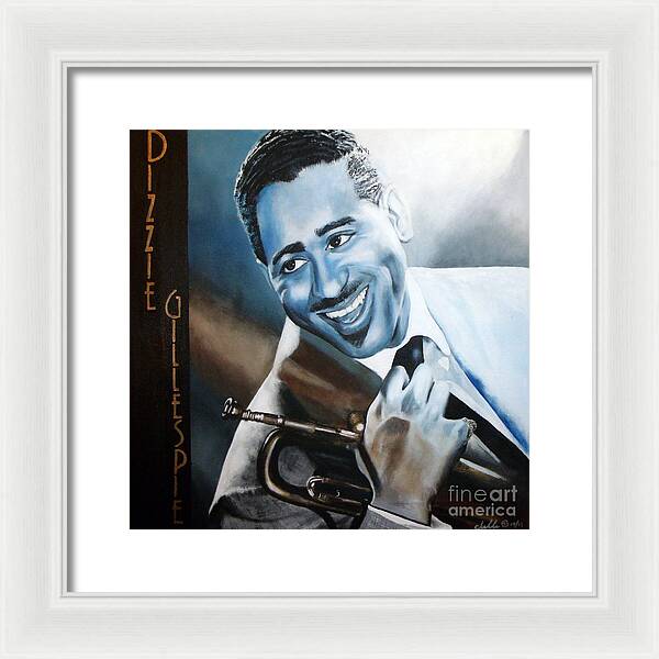 Dizzie Gillespie - Framed Print
