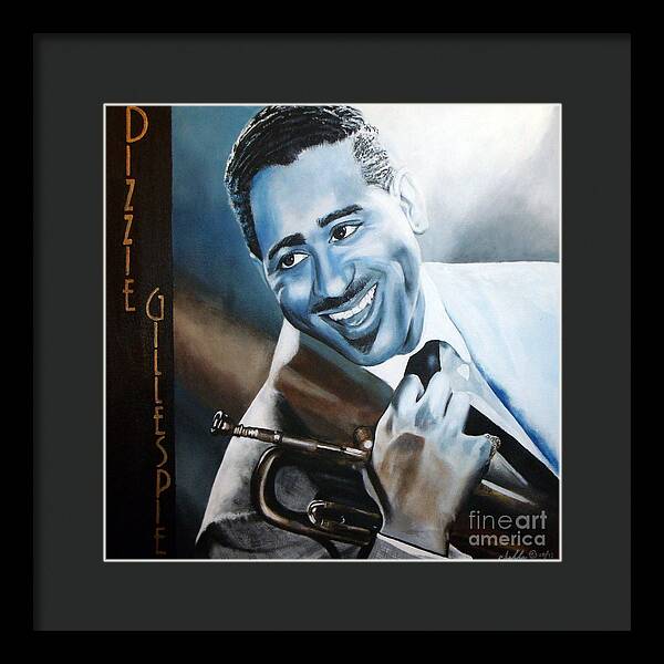 Dizzie Gillespie - Framed Print