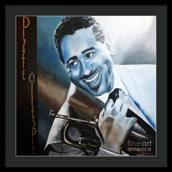 Dizzie Gillespie - Framed Print
