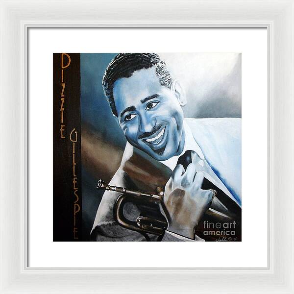 Dizzie Gillespie - Framed Print