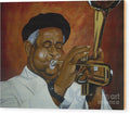 Dizzie Gillespie in Color - Wood Print