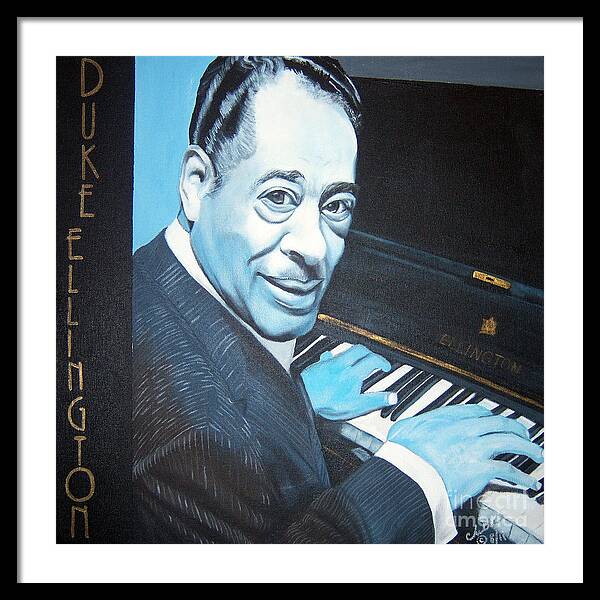 Duke Ellington "Jazz 'n' Blue"- Acrylic Print