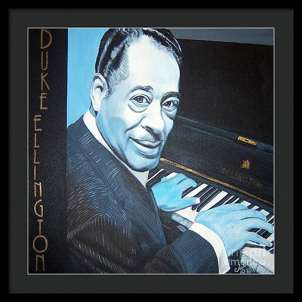 Duke Ellington "Jazz 'n' Blue"- Acrylic Print
