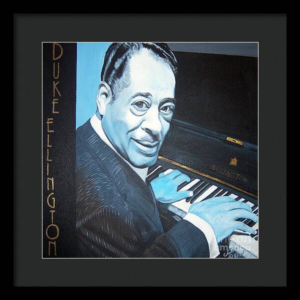 Duke Ellington "Jazz 'n' Blue"- Acrylic Print