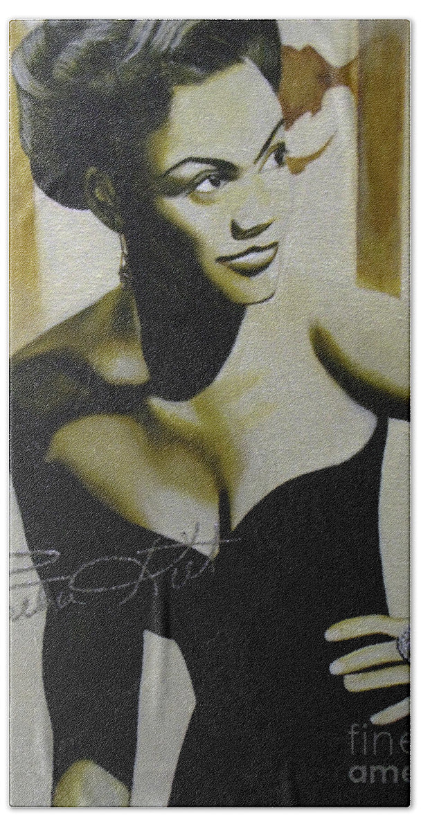 Eartha Kitt - Bath Towel