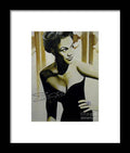 Eartha Kitt - Framed Print