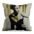 Eartha Kitt - Throw Pillow