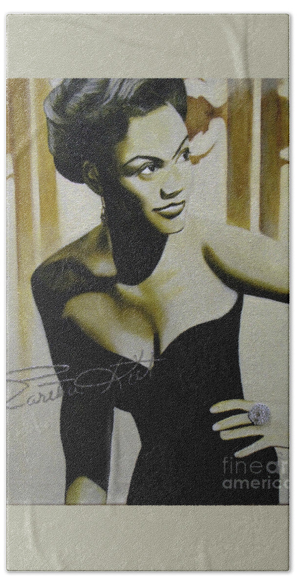 Eartha Kitt - Beach Towel