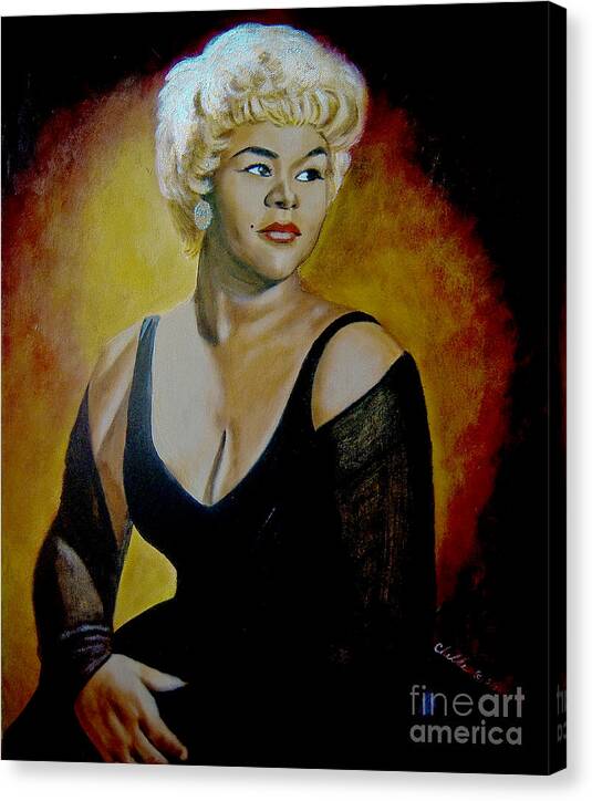 Etta James - Canvas Print