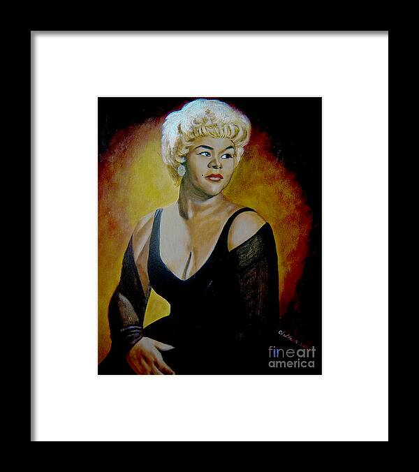 Etta James - Framed Print