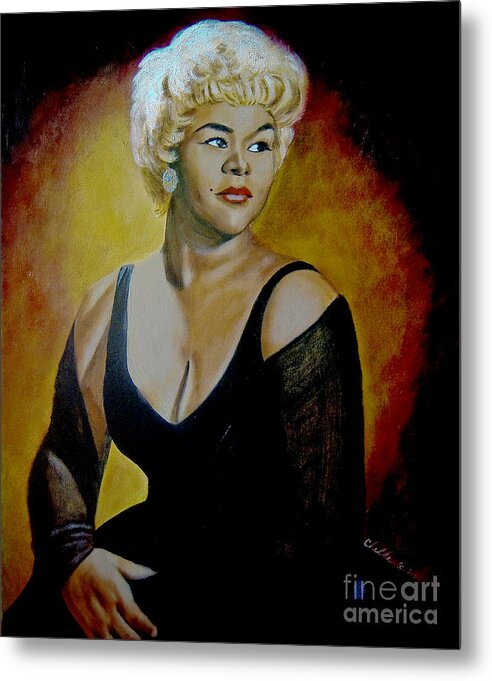 Etta James - Metal Print