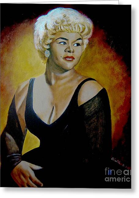 Etta James - Greeting Card